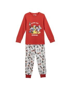 Pijama Infantil Mickey Mouse Rojo