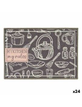 Alfombrilla My Kitchen Multiusos 40 x 60 cm (24 Unidades)