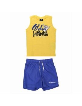 Conjunto Deportivo para Niños Champion Amarillo 2 Piezas