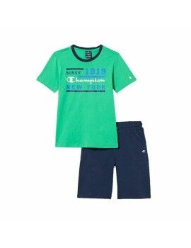 Conjunto Deportivo para Niños Champion Verde 2 Piezas Verde limón