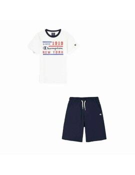 Conjunto Deportivo para Niños Champion Blanco 2 Piezas