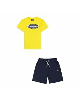 Conjunto Deportivo para Niños Champion Amarillo 2 Piezas