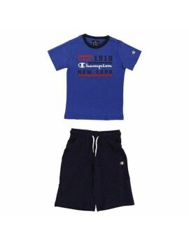 Conjunto Deportivo para Niños Champion Azul 2 Piezas