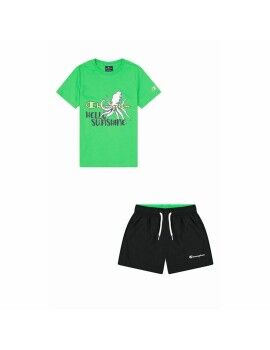 Conjunto Deportivo para Niños Champion Verde 2 Piezas