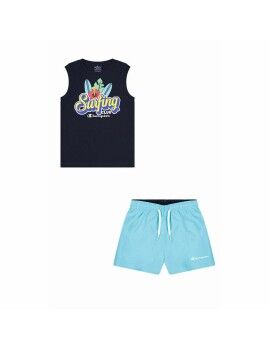 Conjunto Deportivo para Niños Champion Azul 2 Piezas