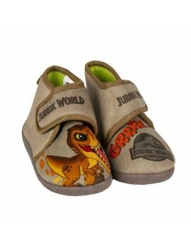 Chinelos de casa Jurassic Park Castanho