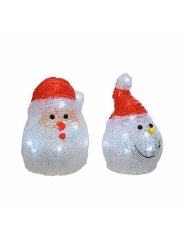 Figura Decorativa Lumineo 491239 LED Interior Santa Claus 10,5 x 10,5 x 15 cm