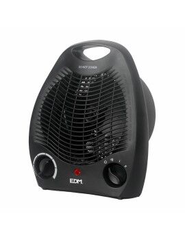 Mini Calefactor Eléctrico Portátil EDM Negro 1000 - 2000 W