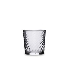 Set de Vasos Quid Twist Transparente Vidrio 260 ml (6 Unidades)