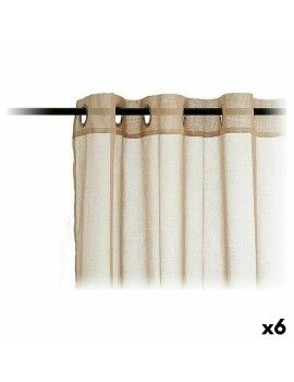 Cortinas 140 x 260 cm Beige...