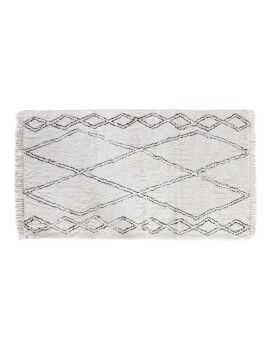 Alfombra Home ESPRIT Negro Beige Boho 175 x 100 x 3 cm