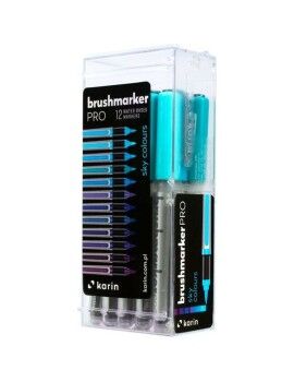 Set de Rotuladores Karin Brushmarker Pro - Sky Colours 12 Piezas