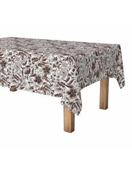 Toalha de mesa em rolo Exma Antimanchas Bloemen 140 cm x 25 m Castanho