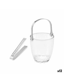 Cubitera Transparente Metal Vidrio 800 ml (12 Unidades)