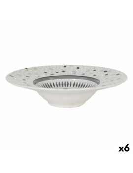 Prato para Massa Risotto La Mediterránea Barroc Porcelana (6 Unidades) (ø 28 x 6,8 cm)