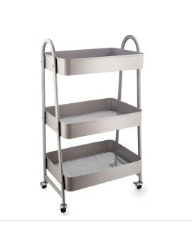 Carrito Verdulero Quid Casio Gris Metal 45 x 30,6 x 77,5 cm