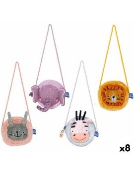 Bolsa Oxford Animal Besties Ø 10 cm (8 Unidades)