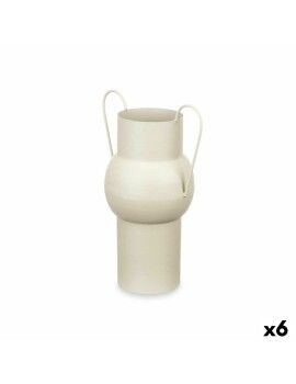 Vaso Marrom claro Aço 22 x 32 x 14 cm (6 Unidades)