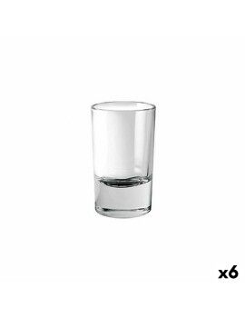 Vaso de chupito Borgonovo Indro 420 ml 4,2 x 7 cm (6 Unidades)