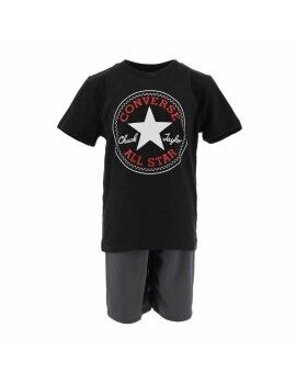 Conjunto Deportivo para Niños Converse Chuck Taylor Patch Negro