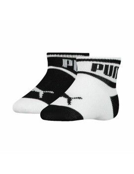 Calcetines Deportivos Puma Baby Wording 2 Unidades Negro