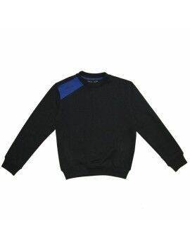 Sudadera sin Capucha Niño Softee Full Azul Negro