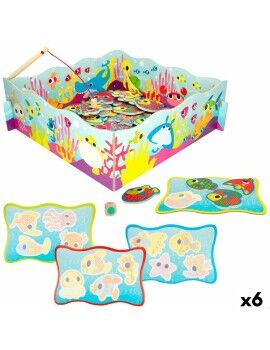 Juego de Mesa Lisciani Montessori Pesca (6 Unidades)