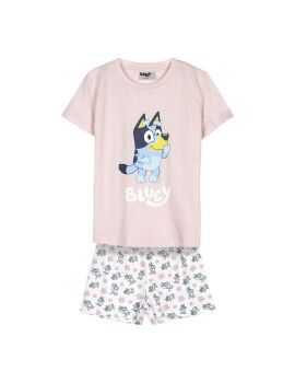 Pijama Infantil Bluey Cor de Rosa