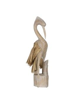 Figura Decorativa Blanco Natural Garza 20 x 10 x 62 cm