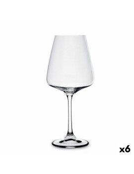 Copa de vino Bohemia Crystal Loira Transparente Vidrio 450 ml (6 Unidades)