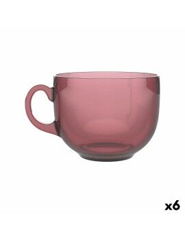 Taza Luminarc Alba Terracota Vidrio 500 ml (6 Unidades)