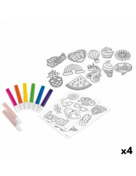 Set de Manualidades Cra-Z-Art Pegatinas Plástico (4 Unidades)