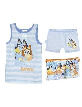 Pijama Infantil Bluey Azul...