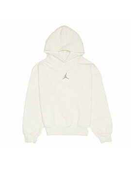 Sudadera con Capucha Niña Jordan Po-Pull Beige