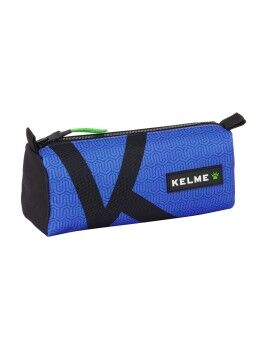 Bolsa Escolar Kelme Royal Azul Preto 21 x 8 x 7 cm