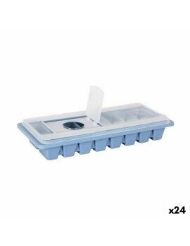 Molde para Cubos de Gelo Dem Com tampa 26 x 11 x 4,2 cm (24 Unidades)