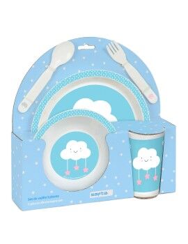 Set de Menaje Infantil Safta Nubes (5 Piezas)