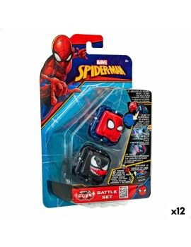 Jogo de habilidade Spider-Man Battle Cubes (12 Unidades)