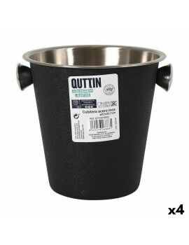 Cubitera Quttin Crocodile Ø 22 cm Acero Inoxidable (4 Unidades)