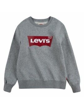 Polar sem Capuz Criança Levi's  Batwing Crewneck  Cinzento escuro