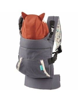 Mochila porta bebê Infantino Cuddle Up Fox + 6 Meses + 0 Meses