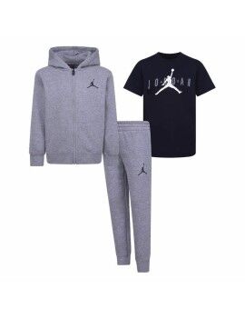 Conjunto Deportivo para Niños Jordan Essentials Box Negro Gris