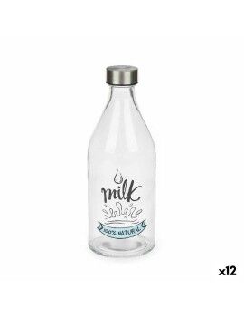 Botella Milk Vidrio 1 L (12 Unidades)