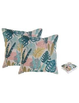 Conjunto de almofadas Home ESPRIT Selva 45 x 5 x 45 cm (2 Unidades)