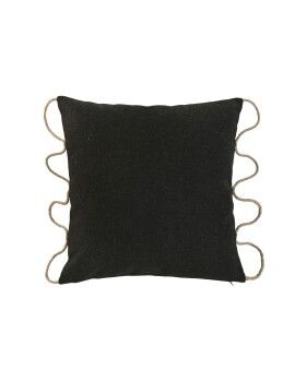 Almofada Home ESPRIT Preto 45 x 15 x 45 cm