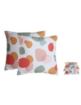 Conjunto de almofadas Home ESPRIT Tropical 45 x 8 x 45 cm (2 Unidades)