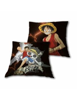 Almofada 3D One Piece Preto 30 x 30 cm