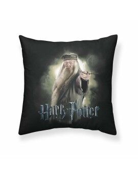 Capa de travesseiro Harry Potter Dumbledore Preto Multicolor 50 x 50 cm