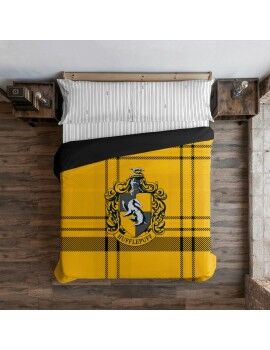 Capa nórdica Harry Potter Classic Hufflepuff Multicolor 175 Fios 220 x 220 cm Casal