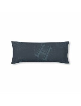 Capa de almofada Harry Potter Dormiens Draco Azul Azul Marinho 175 Fios 45 x 110 cm